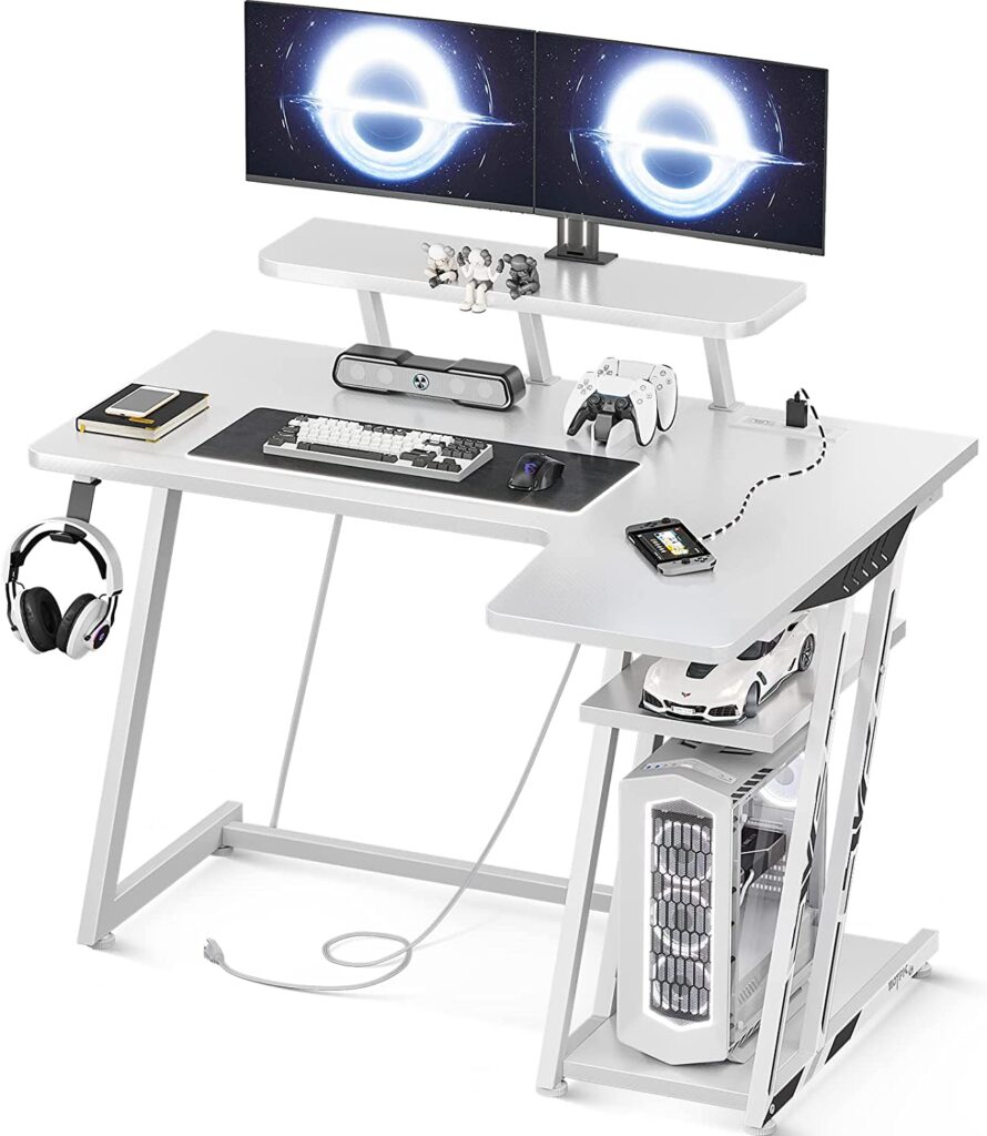 White Gaming Desk